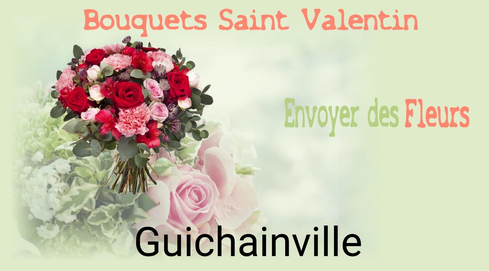 Roses de Saint-Valentin livrées à Guichainville